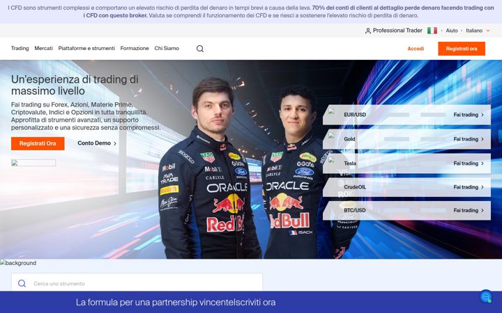 Screenshot of avatrade.it