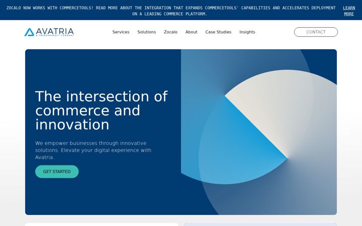 Screenshot of avatria.com