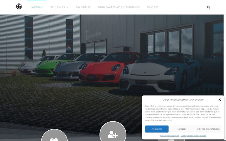 Skærmbillede af avautomobiles.ch