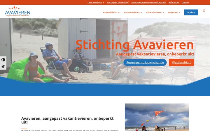 Screenshot of avavieren.nl