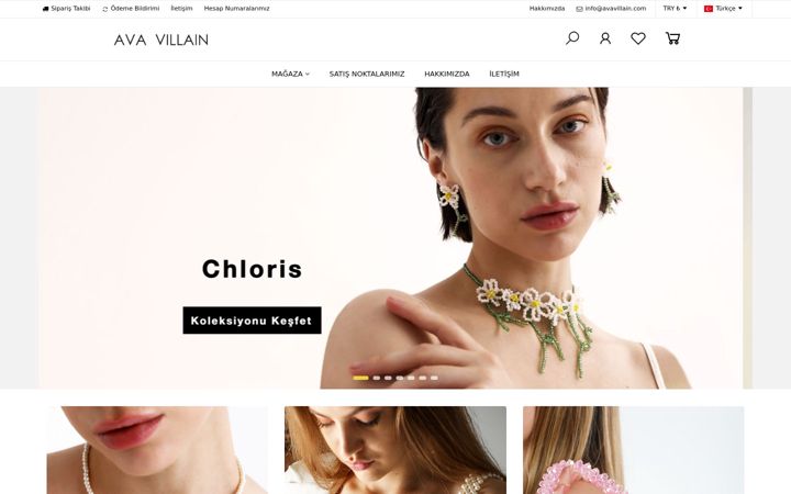 Screenshot of avavillain.com