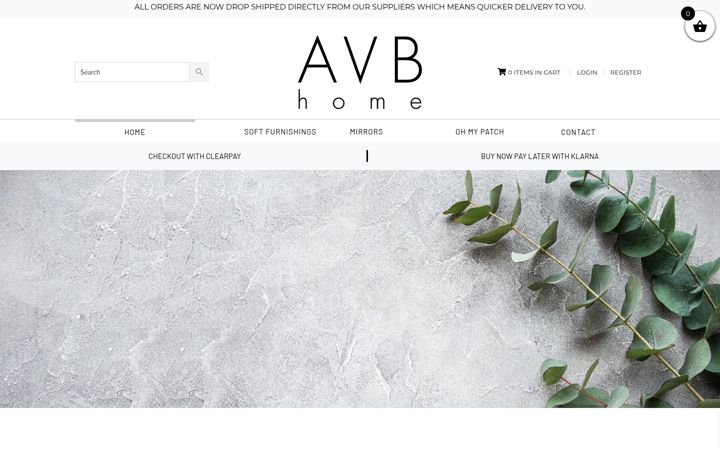 Screenshot of avbhome.co.uk