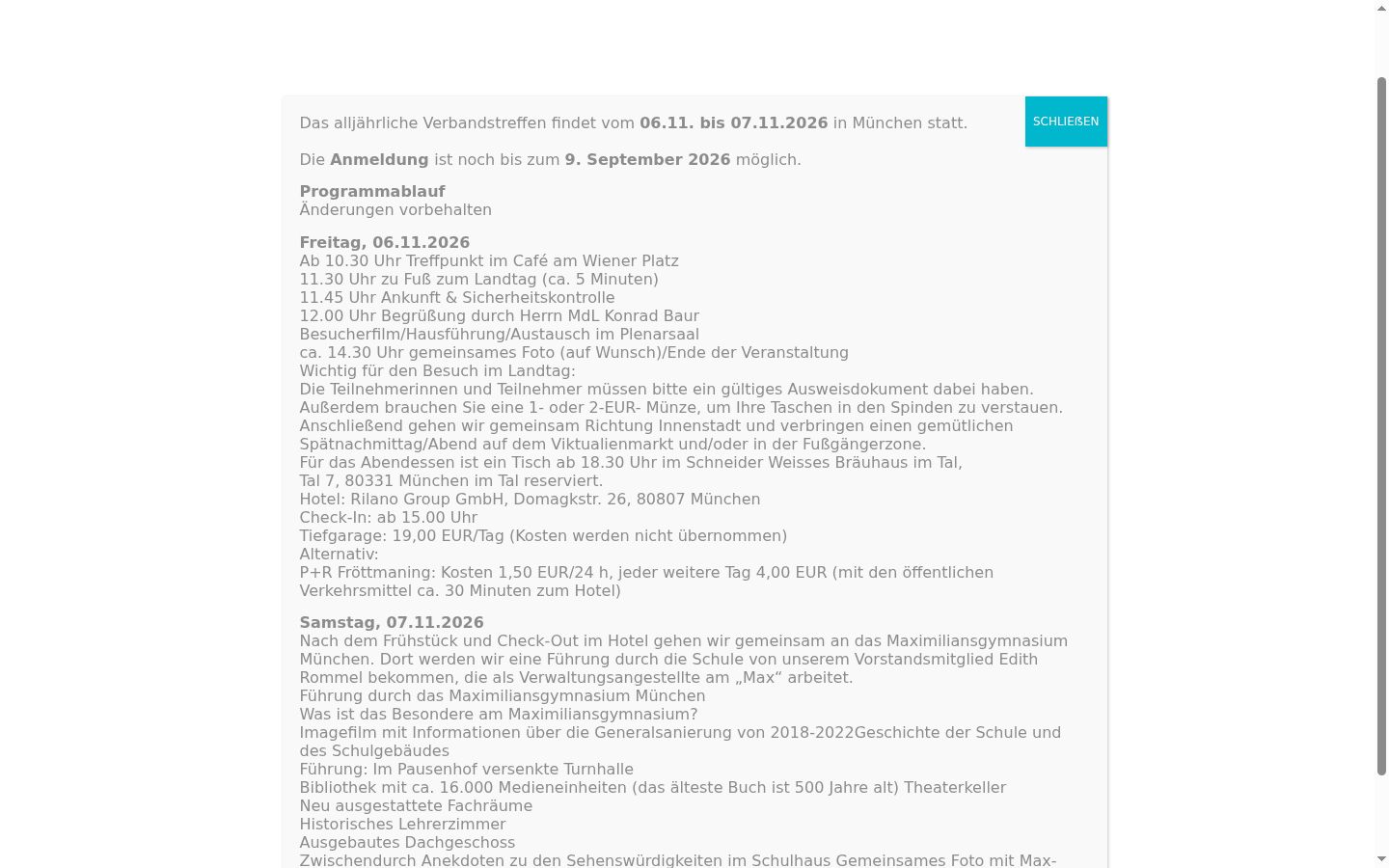 Posnetek zaslona pasice za privolitev, prikazane pred kakršno koli interakcijo