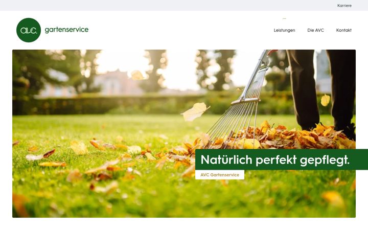 Skærmbillede af avc-gartenservice.de