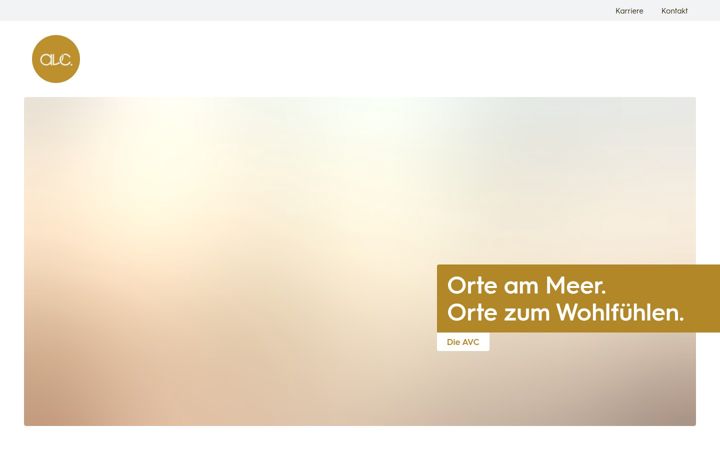 Screenshot of avc-gruppe.de