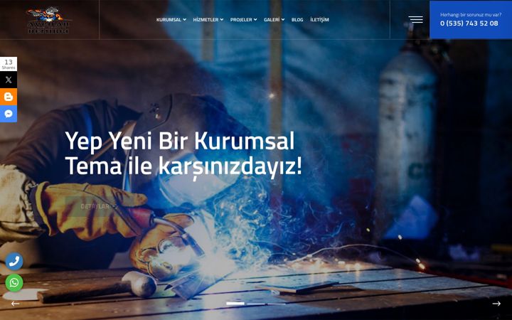 Screenshot of avcilardemirci.com