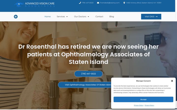 Screenshot of avcny.com