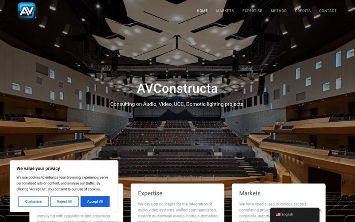 Screenshot of avconstructa.com