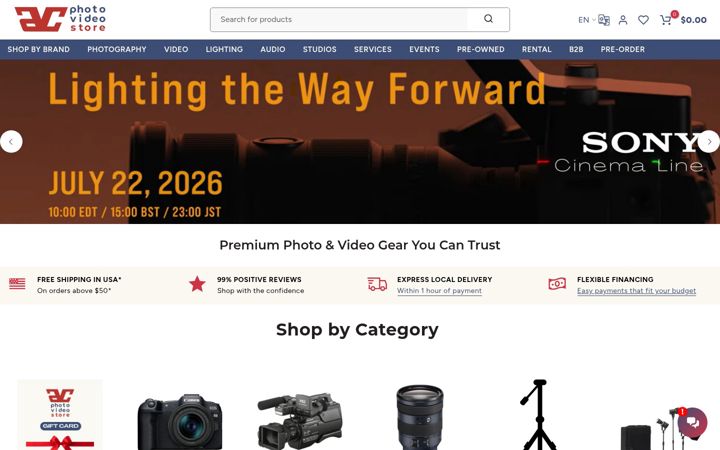 Screenshot of avcstore.com