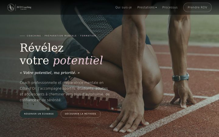 Screenshot of avd-coaching.fr