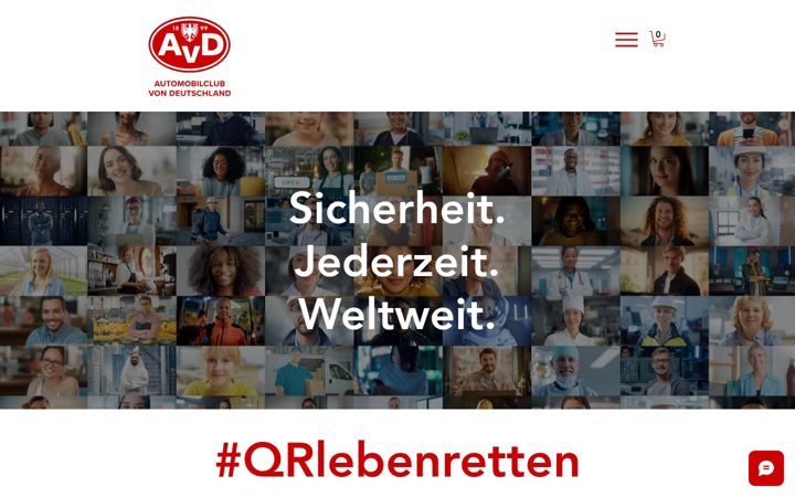 Screenshot di avd-sos.de