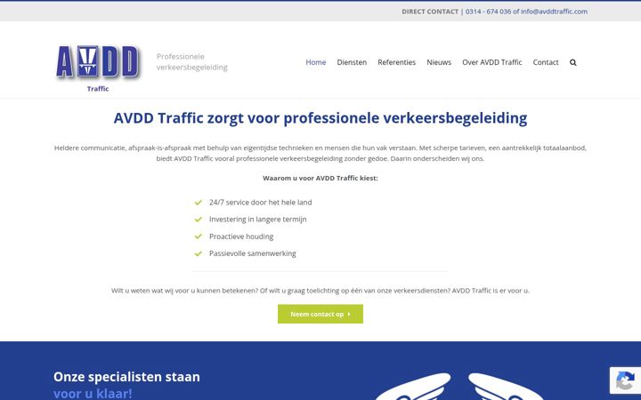 Screenshot of avddtraffic.com