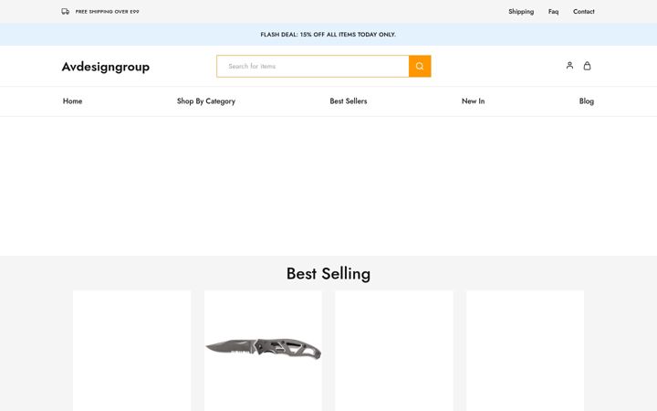 Screenshot of avdesigngroup.co.uk