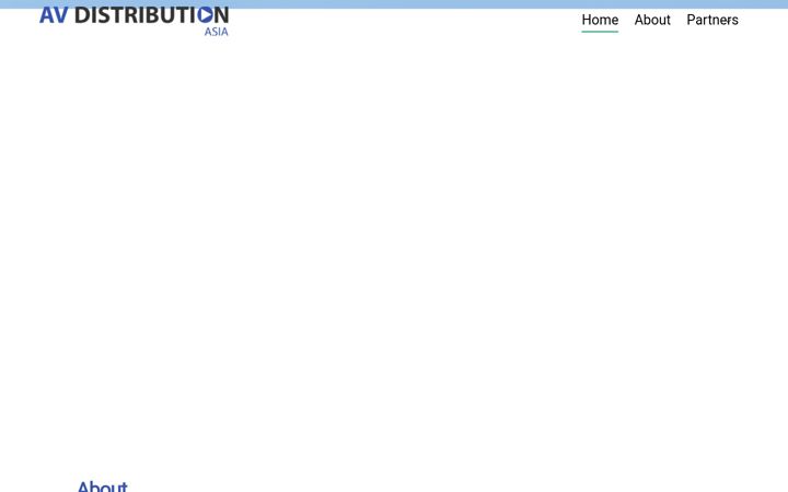 Screenshot of avdist.asia
