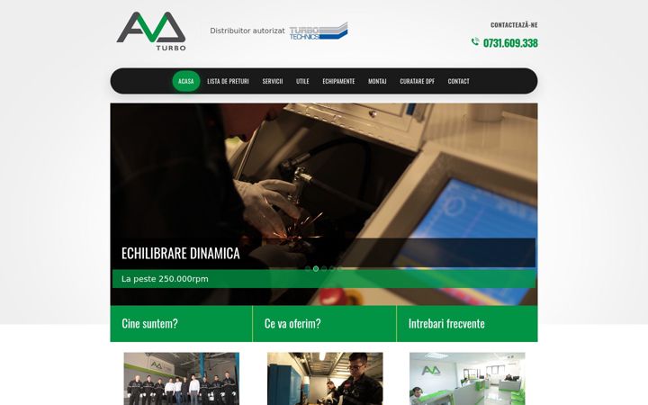 Screenshot of avdturbo.ro