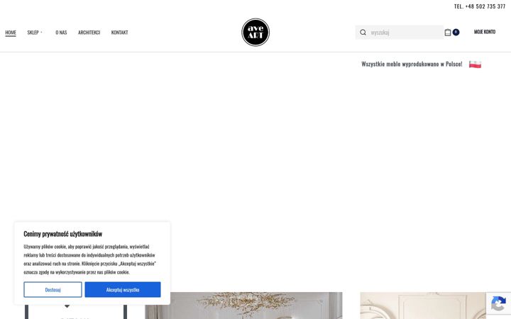 Screenshot of ave-art.pl