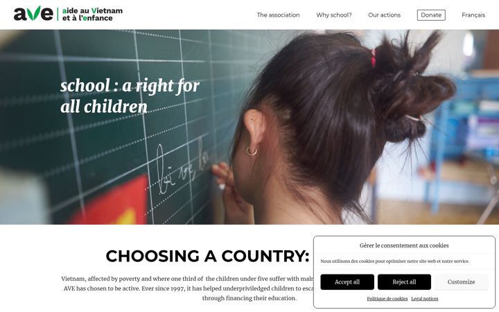 Screenshot of ave-asso.org