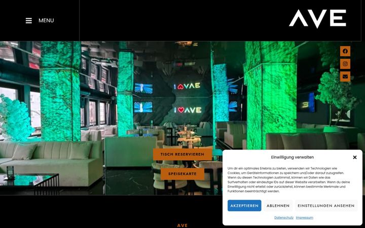 Screenshot of ave-nuernberg.de