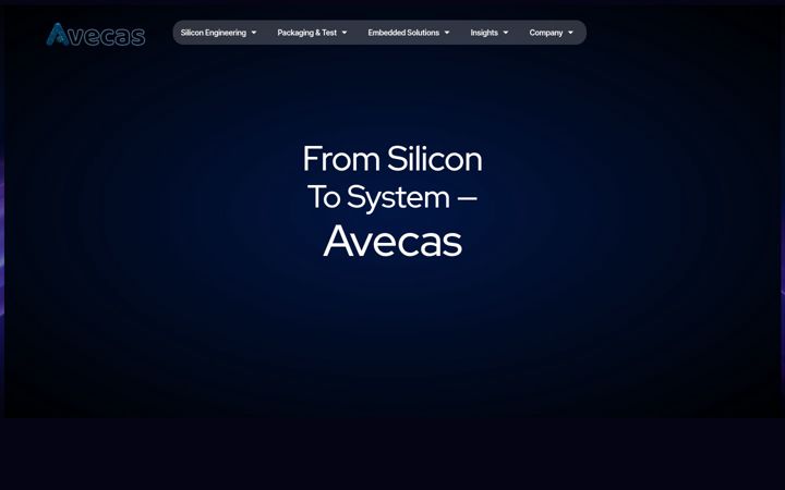 Screenshot of avecas.in
