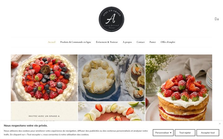 Screenshot of avecungranda.com