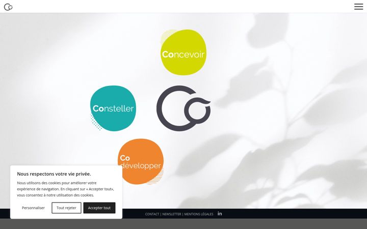 Screenshot of avecvous.co