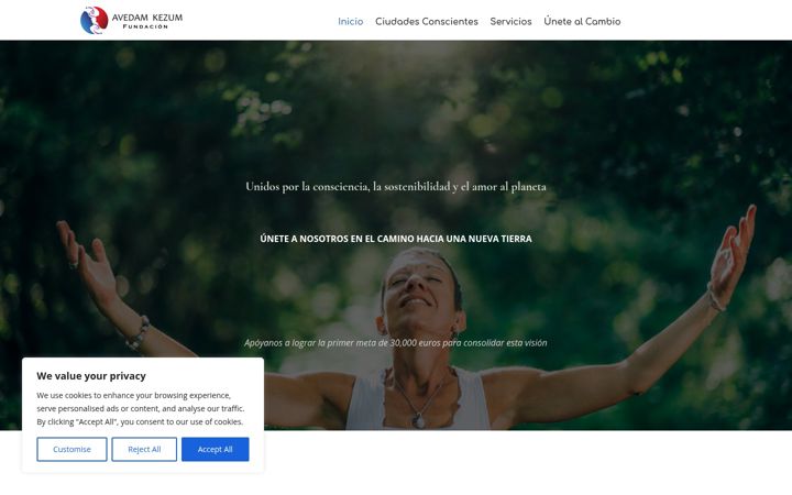 Screenshot of avedamkezum.org