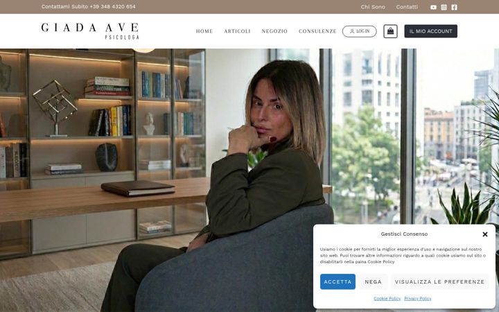 Screenshot of avegiada.com