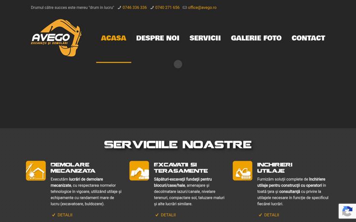 Screenshot of avego.ro