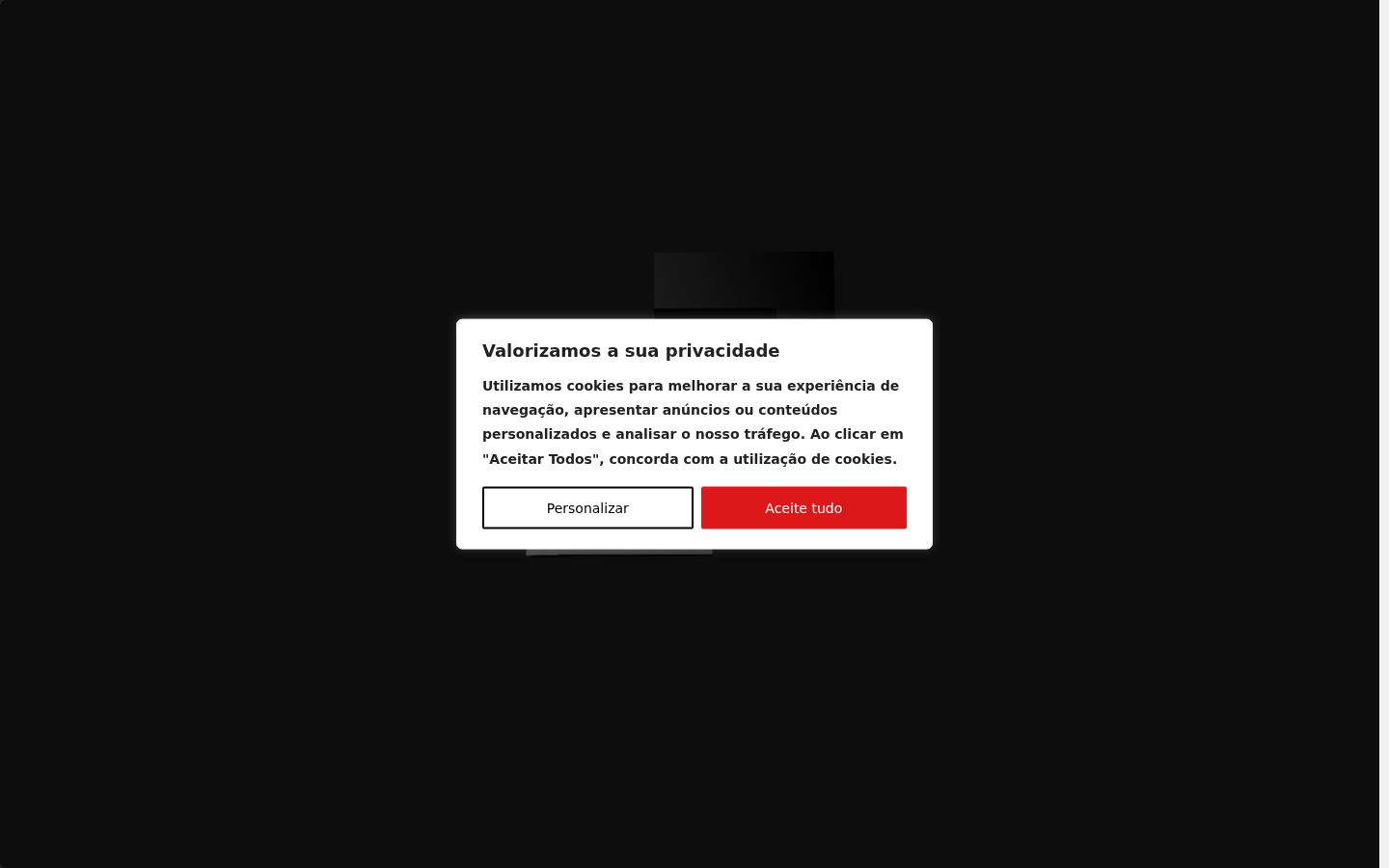 Képernyőkép a bármilyen interakció előtt megjelenő hozzájárulási bannerről