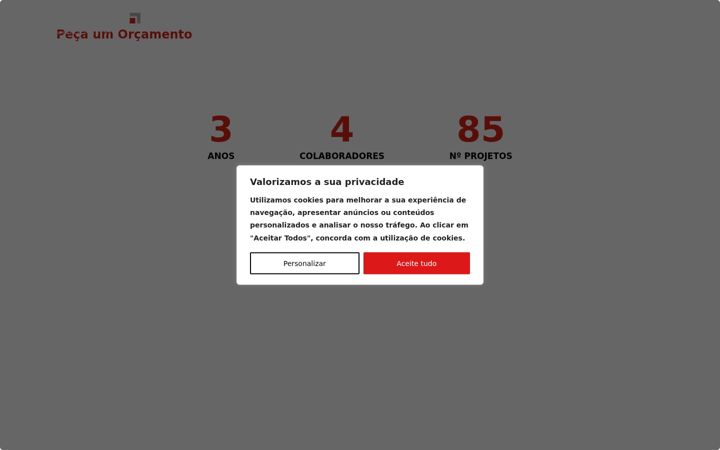 Captură de ecran a aveirisol.pt