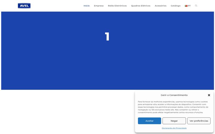 Screenshot of avel.eu