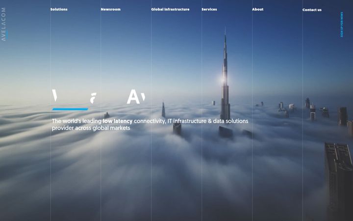 Екранна снимка на avelacom.com