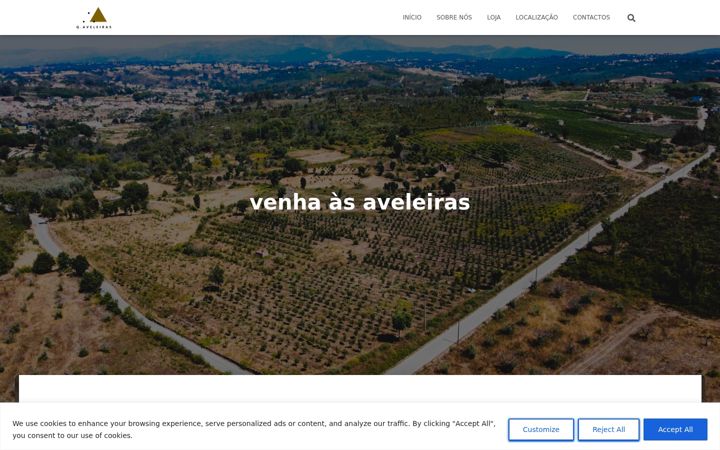 Screenshot of aveleiras.pt