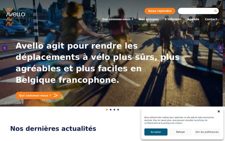 Screenshot of avello.org