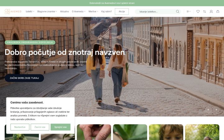Screenshot di avemed.si