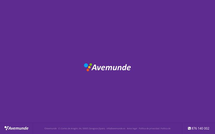 Screenshot of avemunde.es