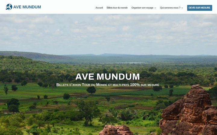 Screenshot of avemundum.com