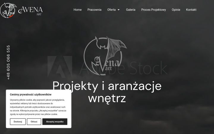 Screenshot of avena-art.pl