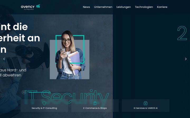 Screenshot of avency-digital.de