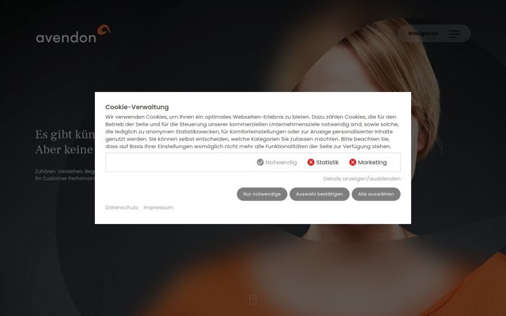 Screenshot of avendon.com