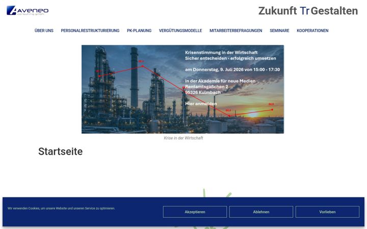 Screenshot of aveneo-consulting.de