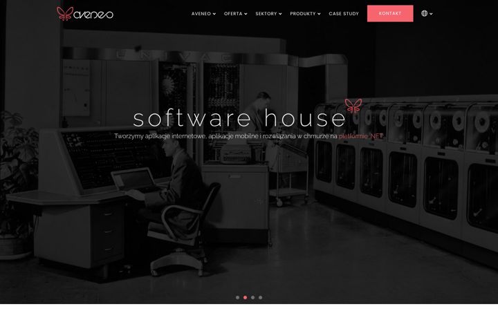 Screenshot of aveneo.pl