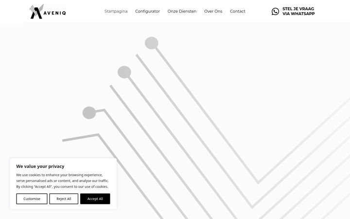 Screenshot of aveniqandco.com