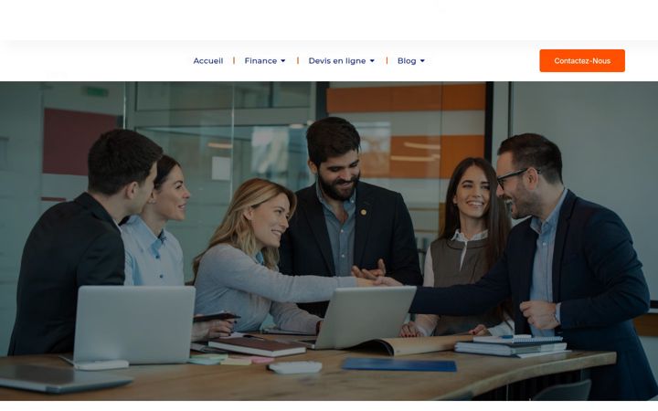 Screenshot of avenir-courtage-solutions.com