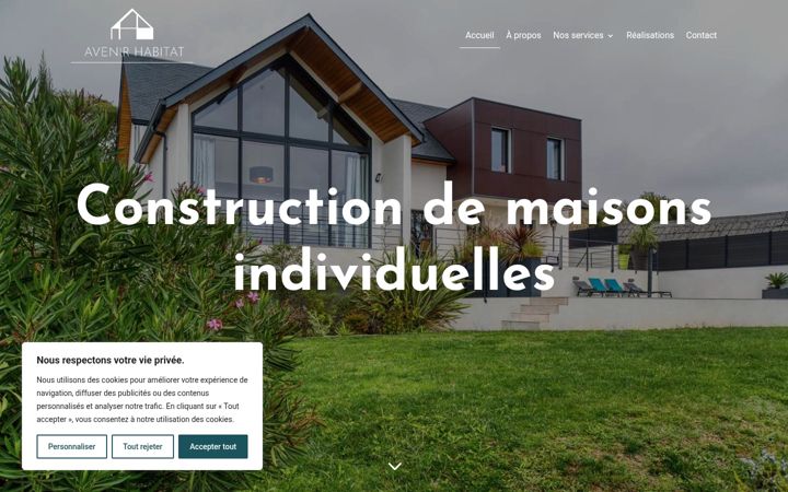 Screenshot of avenir-habitat.net