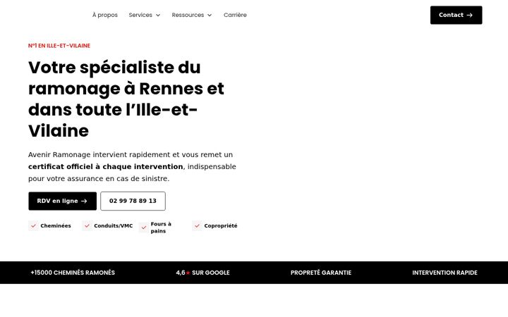 Screenshot of avenir-ramonage.fr