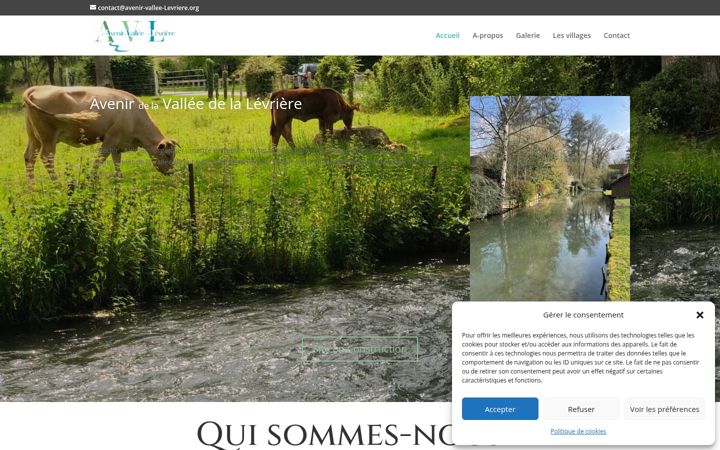 Screenshot of avenir-vallee-levriere.fr