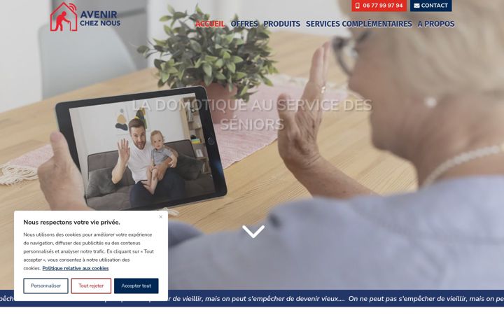 Screenshot of avenircheznous.fr