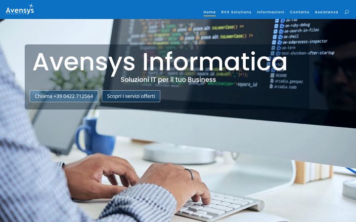 Screenshot of avensys.it