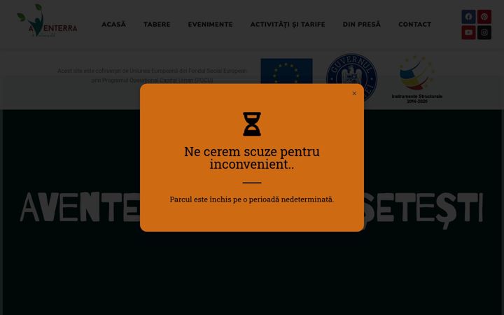 Screenshot of aventerra.ro